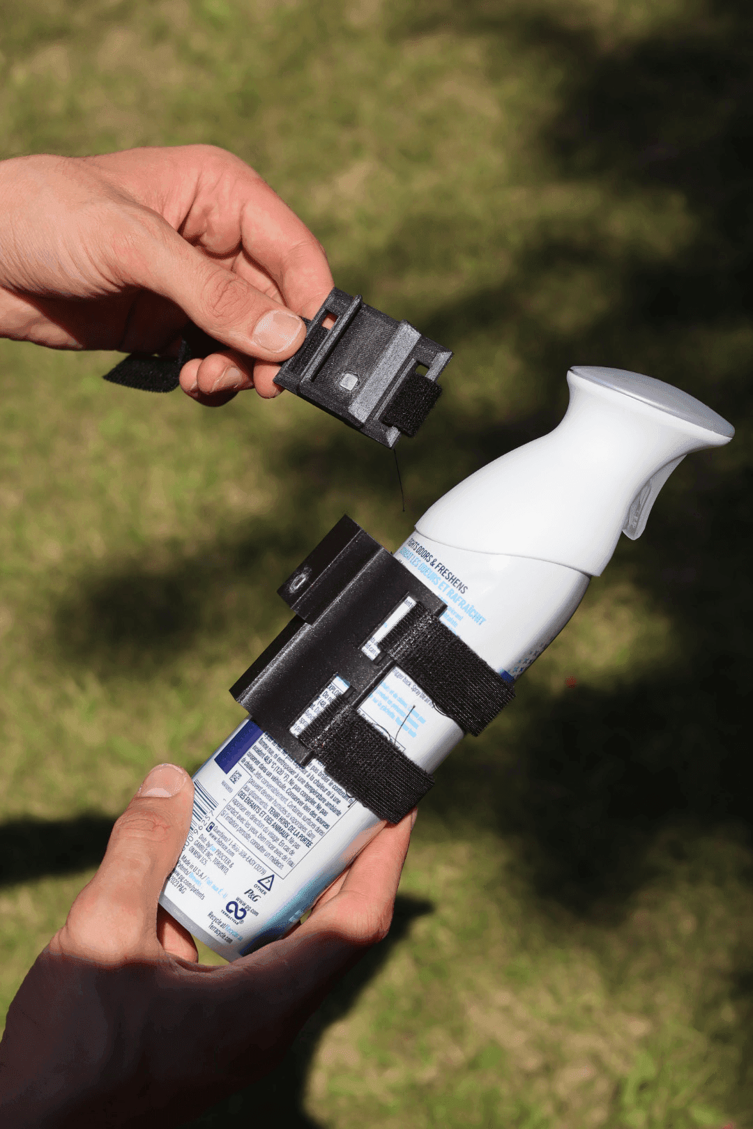 Quick-Release Bear Spray Holder